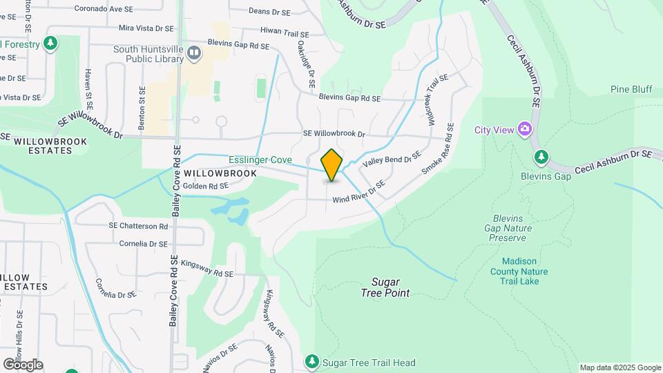 8003 Brookfield Cir SE Map and Location Details