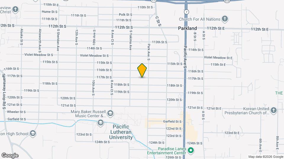 616 117th St S Mapa y Detalles de la Ubicación