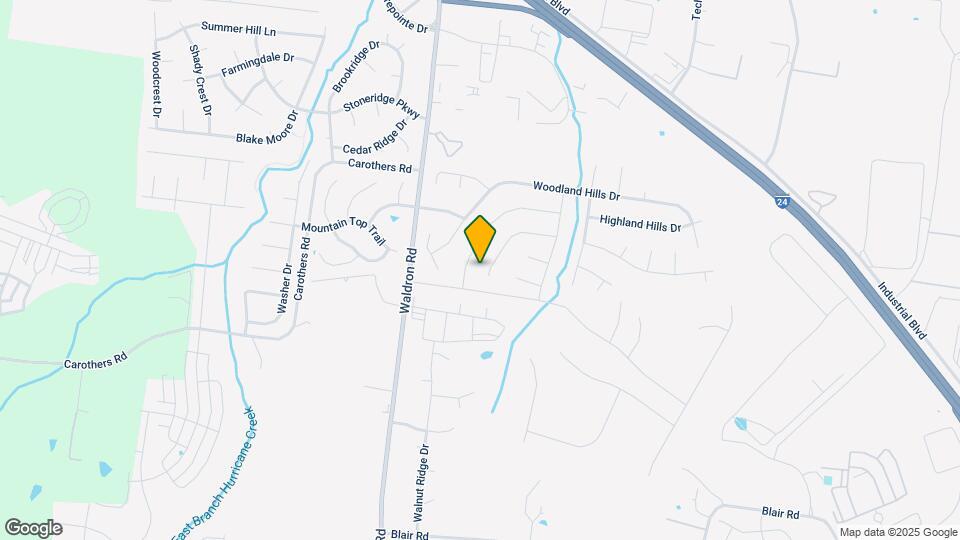 730 Brushy Ridge Dr Map and Location Details