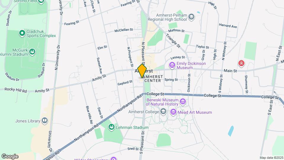 69 S Pleasant St Map and Location Details