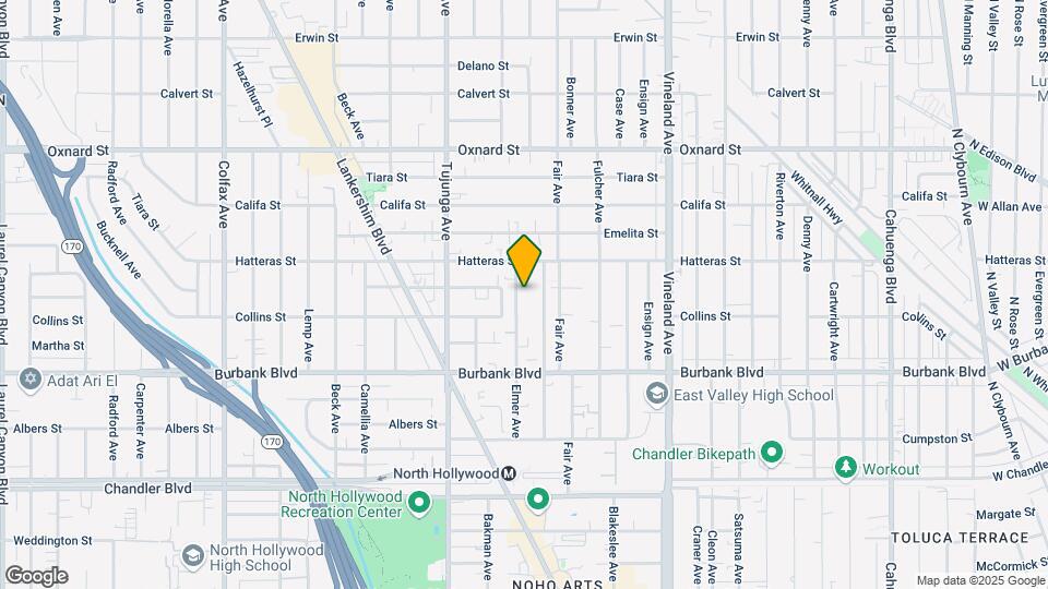 5722 Elmer Ave Map and Location Details