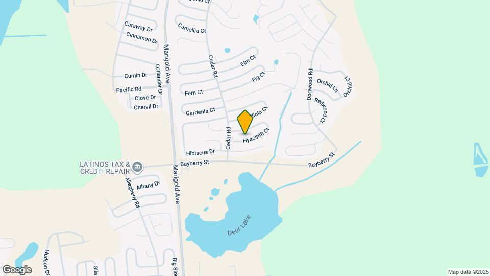 270 Hyacinth Ct Map and Location Details
