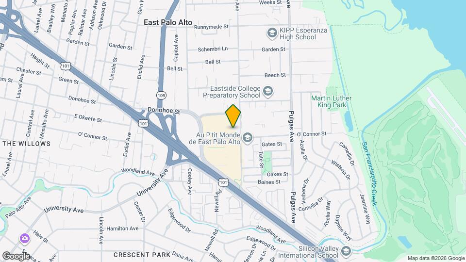 1765 E Bayshore Rd Mapa y Detalles de la Ubicación