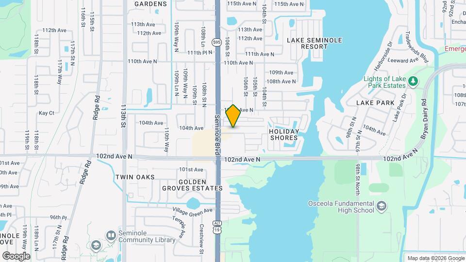 10595 104th Ave Map and Location Details