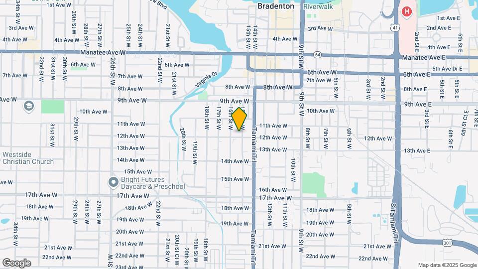 1122 15th St W Map and Location Details