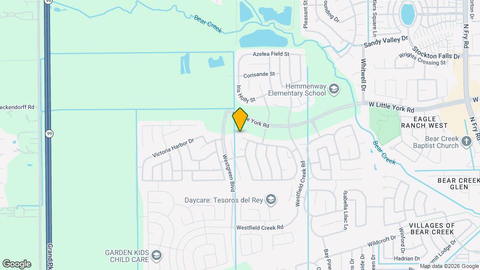 21018 Whitehaven Bluff Trail Map and Location Details