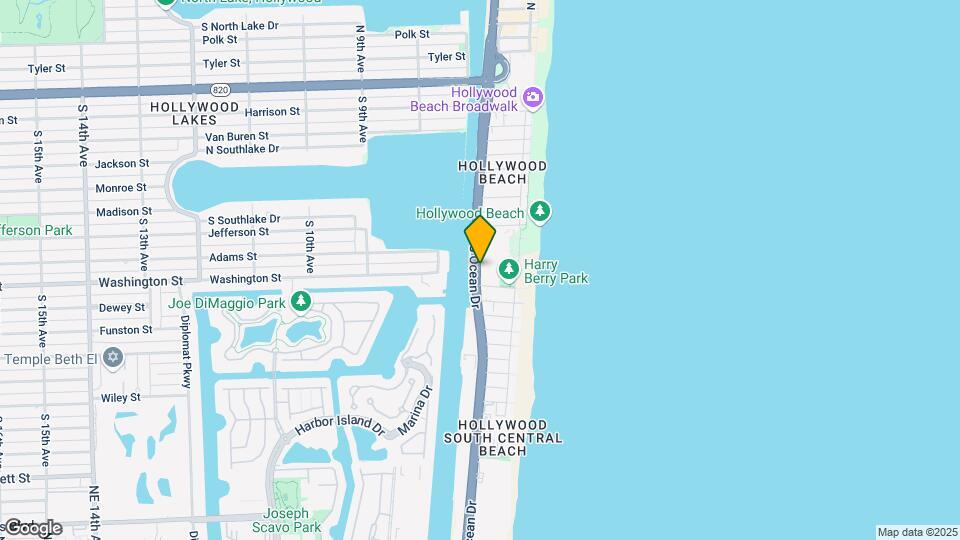 1201 S Ocean Dr Map and Location Details
