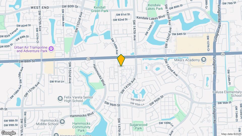 9044 SW 148th Ct Map and Location Details