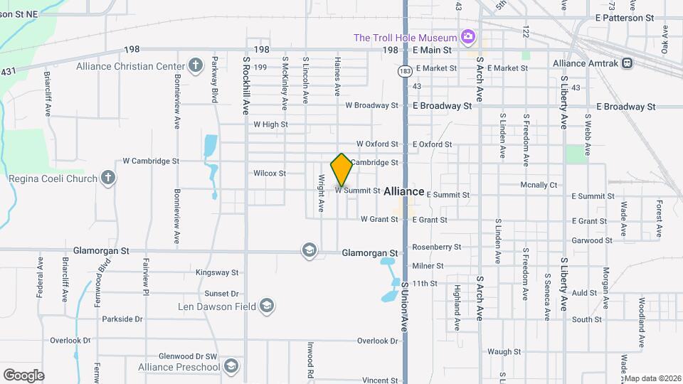 244 W Summit St Map and Location Details