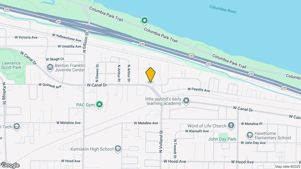 4732 W Quinault Ave Map and Location Details