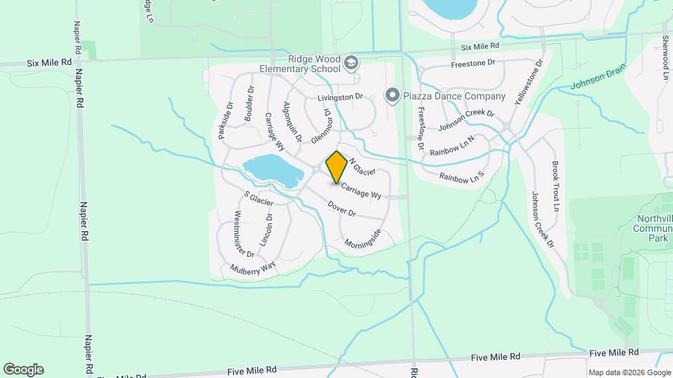 16751 Carriage Wy Map and Location Details