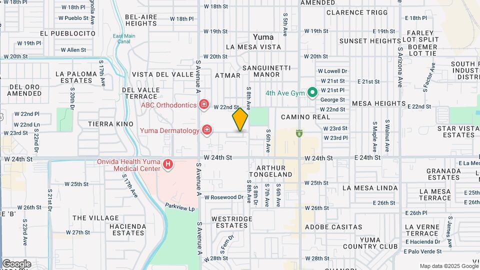 850 W Cortez Ln Map and Location Details