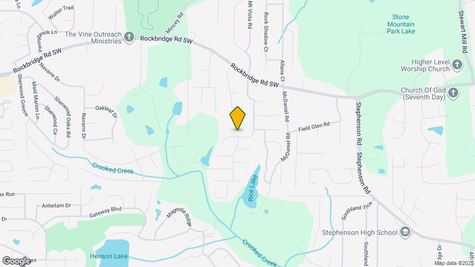 589 Lakewater View Dr Mapa y Detalles de la Ubicación