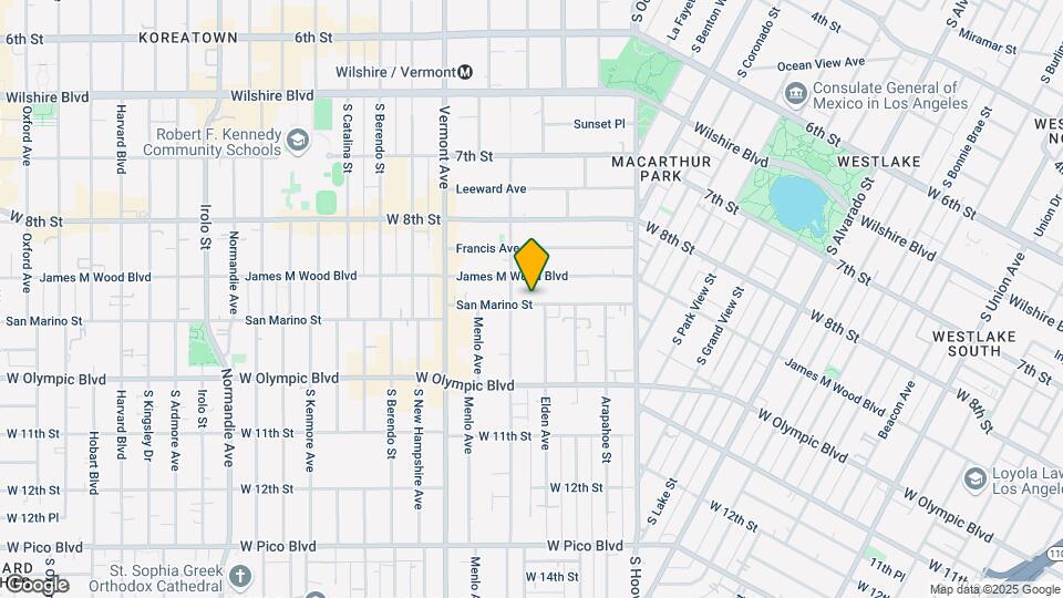 2763 San Marino St Map and Location Details
