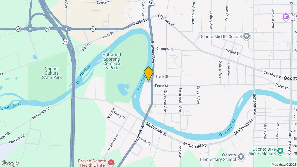 403 Brazeau Ave Mapa y Detalles de la Ubicación