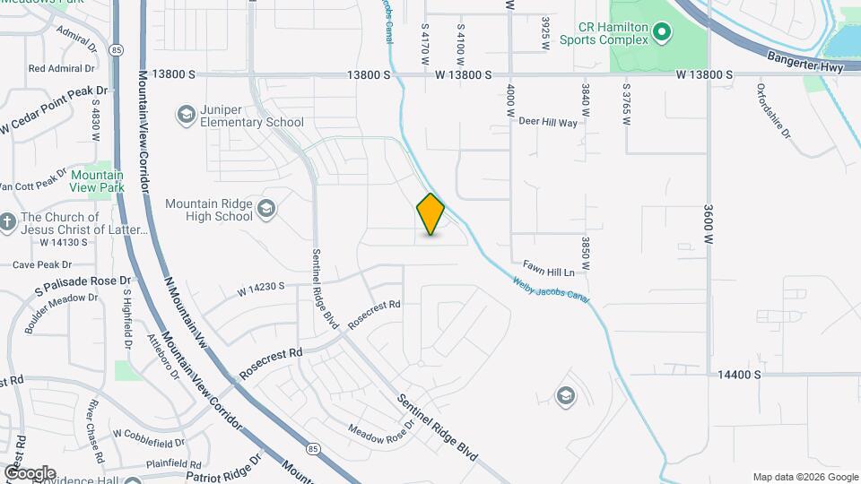 4162 W Gate Keeper Dr Map and Location Details