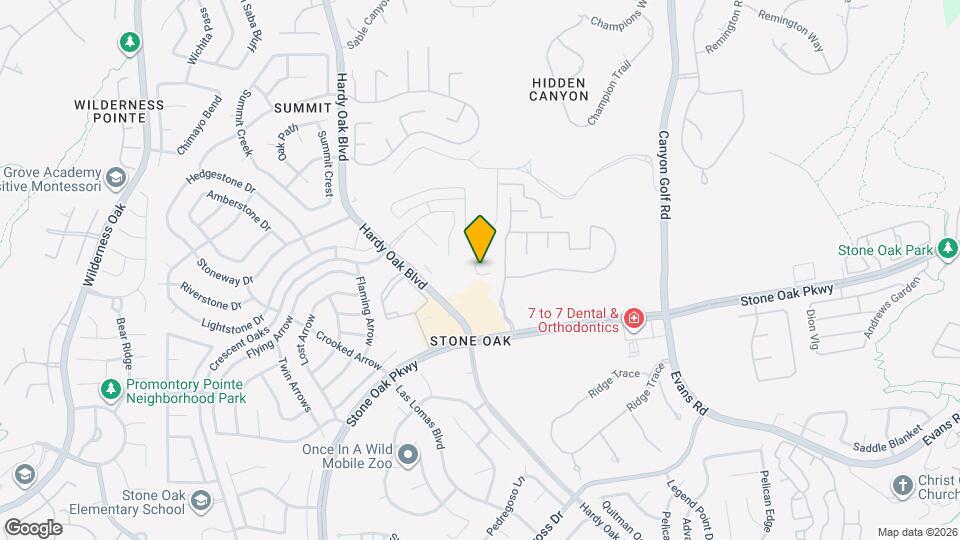 21714 Rugged Hls Map and Location Details