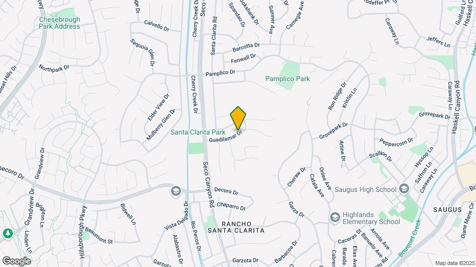 3509 Guadilamar Dr Map and Location Details
