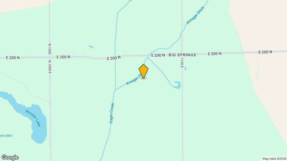 1820 N 1100 E Map and Location Details