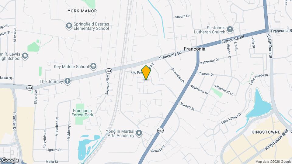 6423 Little Potters Ln Map and Location Details