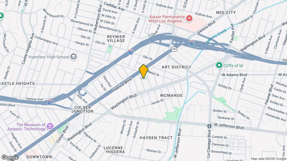 3236 Cattaraugus Ave Map and Location Details