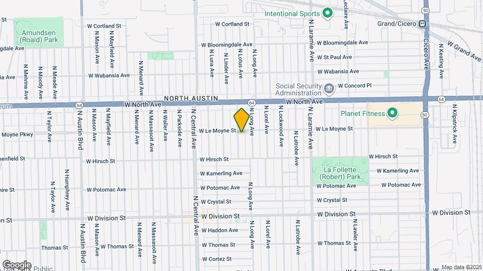 1453 N Lotus Ave Map and Location Details