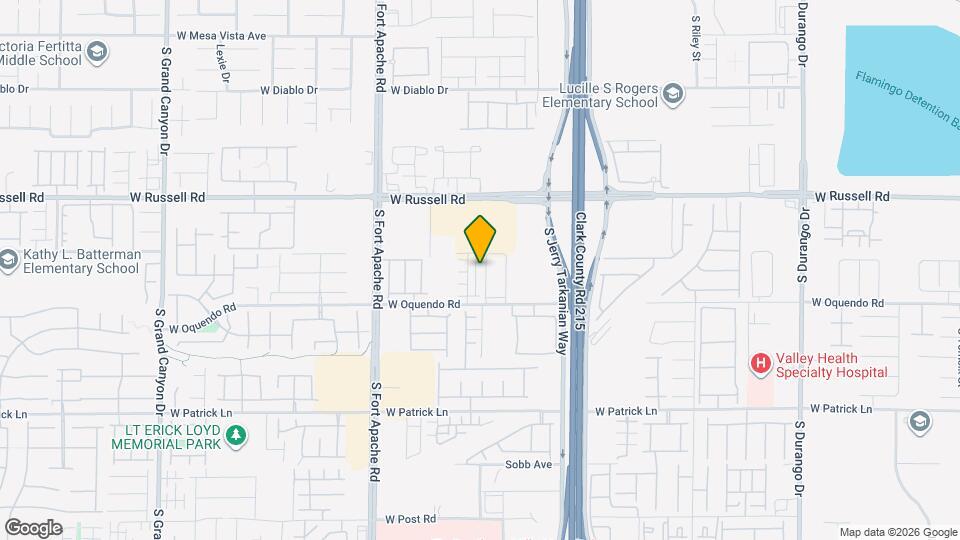 5838 Kips Bay St Map and Location Details