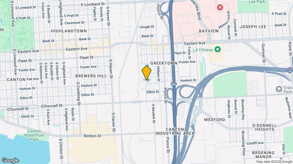 882 S Macon St Map and Location Details