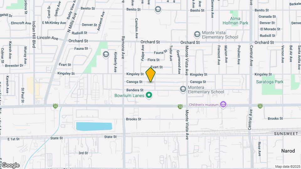 4673 Canoga Sq Map and Location Details