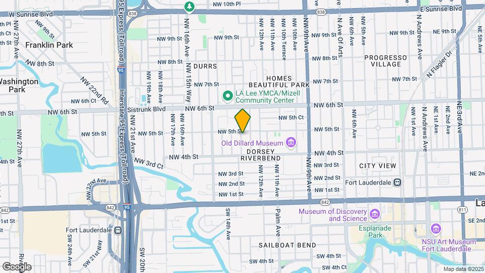 426 NW 14th Ave Map and Location Details