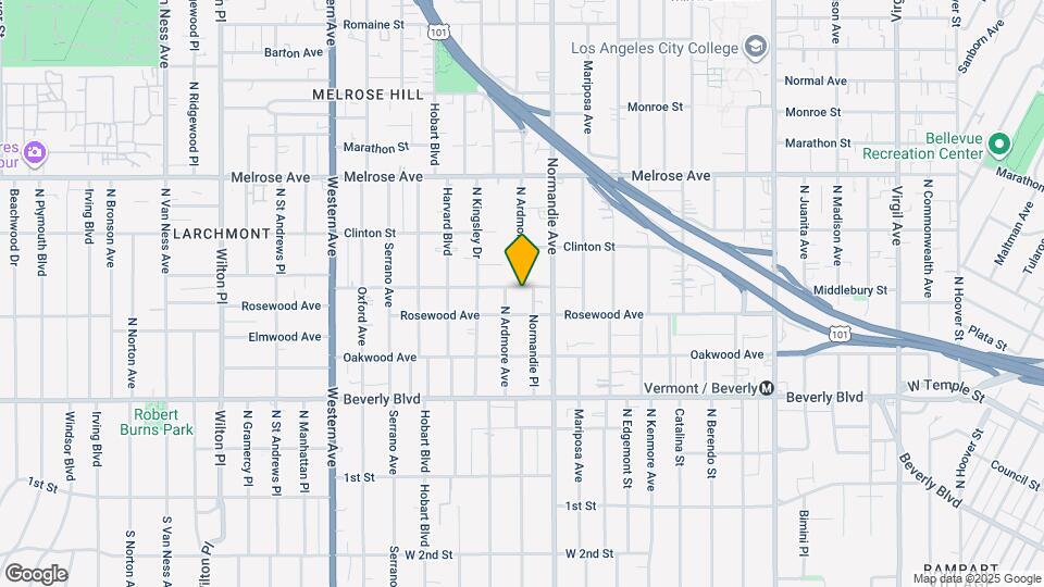 4460 W Maplewood Ave Map and Location Details