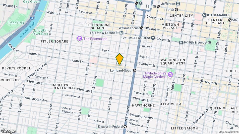 1530 S LeCount St Map and Location Details