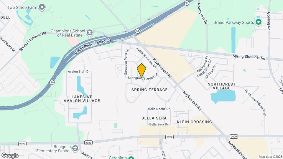 21615 Terraceglen Ct Map and Location Details