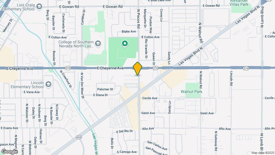 3448 College View Ct Map and Location Details