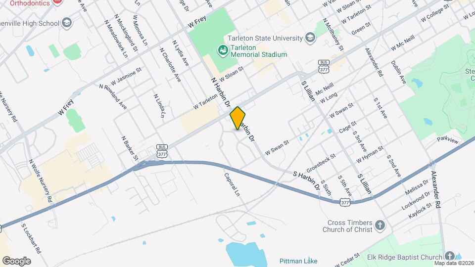 107 S Greenview Dr Map and Location Details