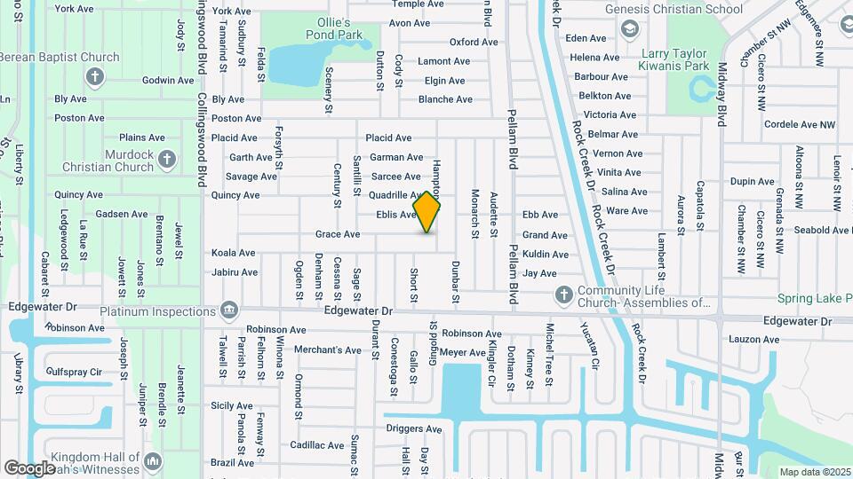 18353 Grace Ave Map and Location Details