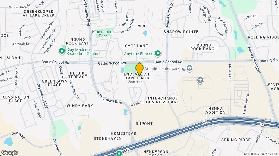 1817 Rachel Ln Map and Location Details