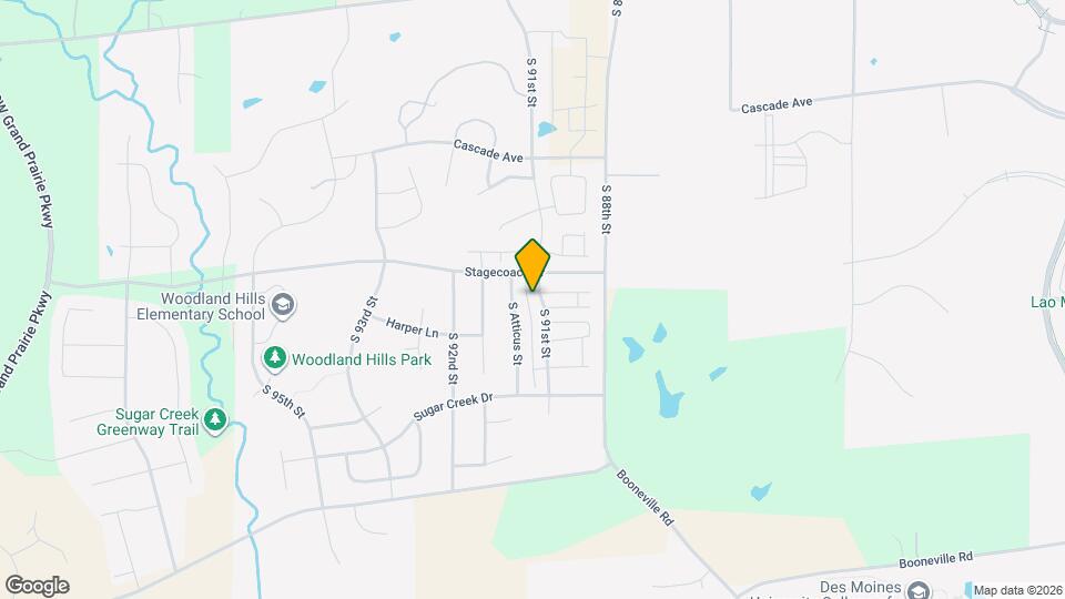 1139 S 91st St Map and Location Details