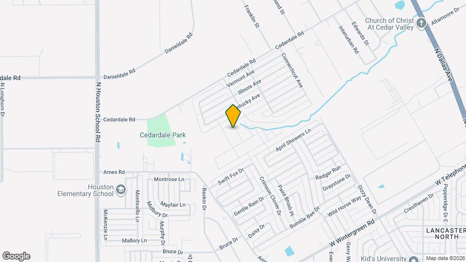 3421 Tennessee Ave Map and Location Details