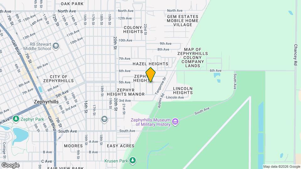 5347 Satsuma Dr Map and Location Details