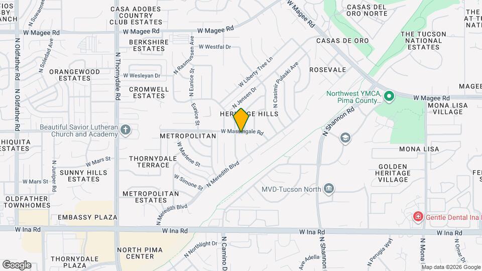 3201 W Massingale Rd Map and Location Details