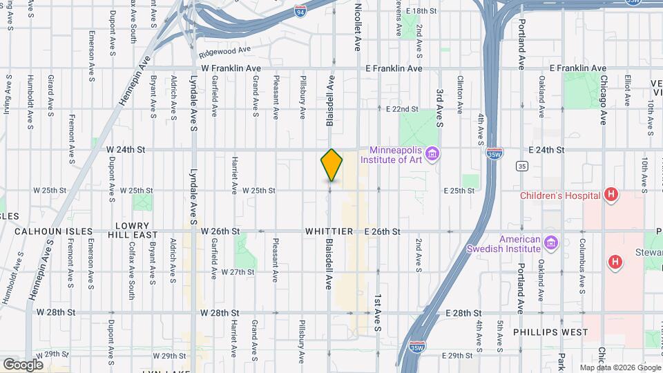 Whittier Real Estate Co Map and Location Details