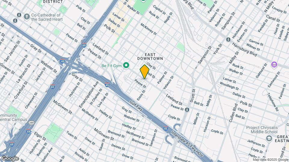 2918 Leeland St Map and Location Details