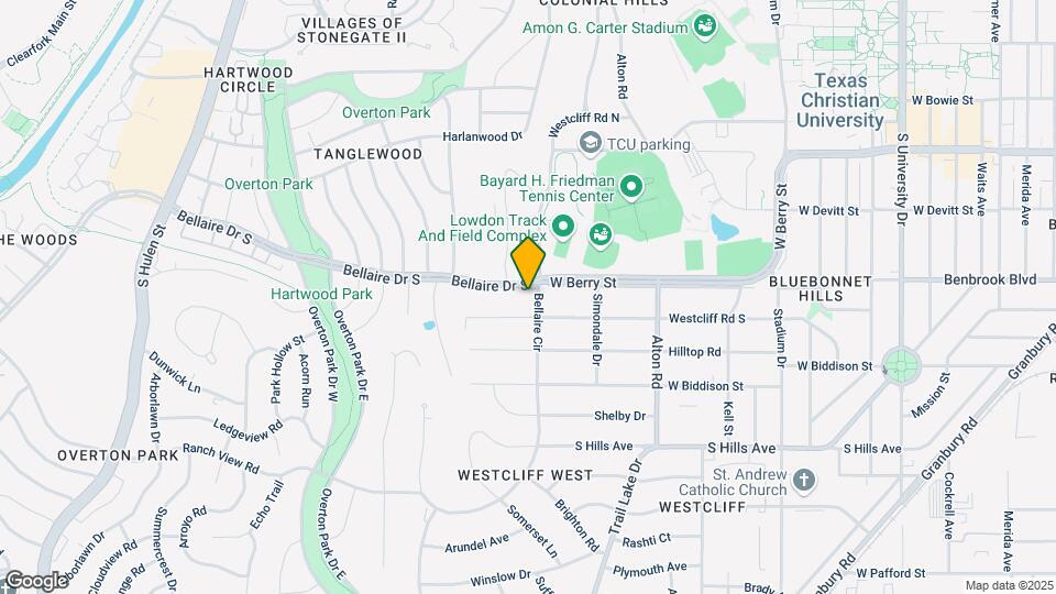 3805 Bellaire Dr S Map and Location Details