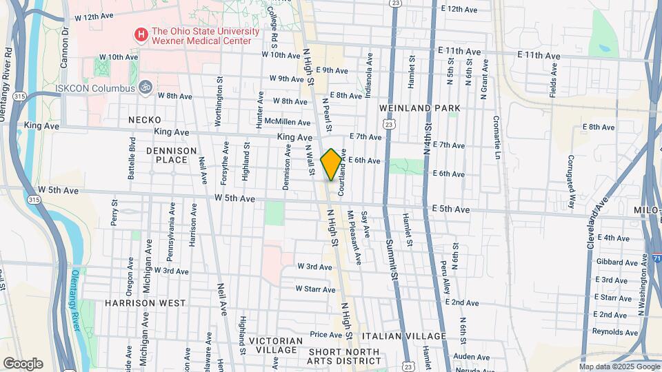 The Day Companies - Short North Mapa y Detalles de la Ubicación