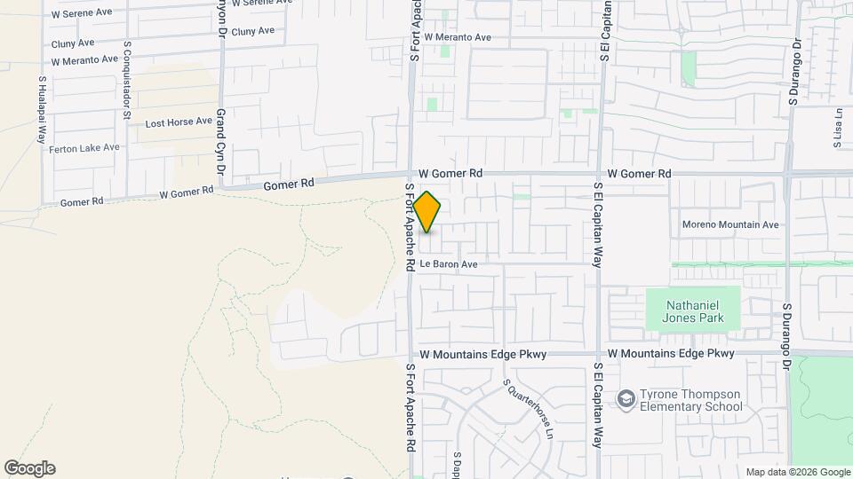 9861 Iris Valley St Map and Location Details