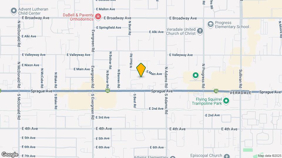 14303 E Sprague Ave Map and Location Details