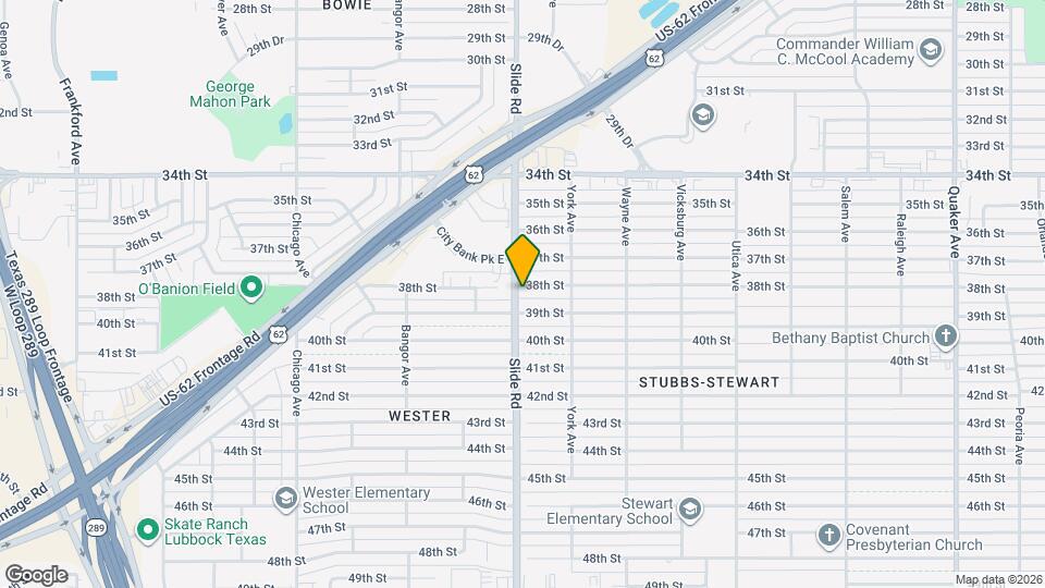 5123 38th St Map and Location Details