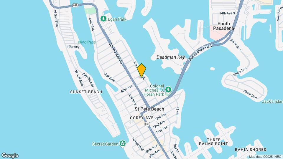 Pelican Isle Apartments Map and Location Details