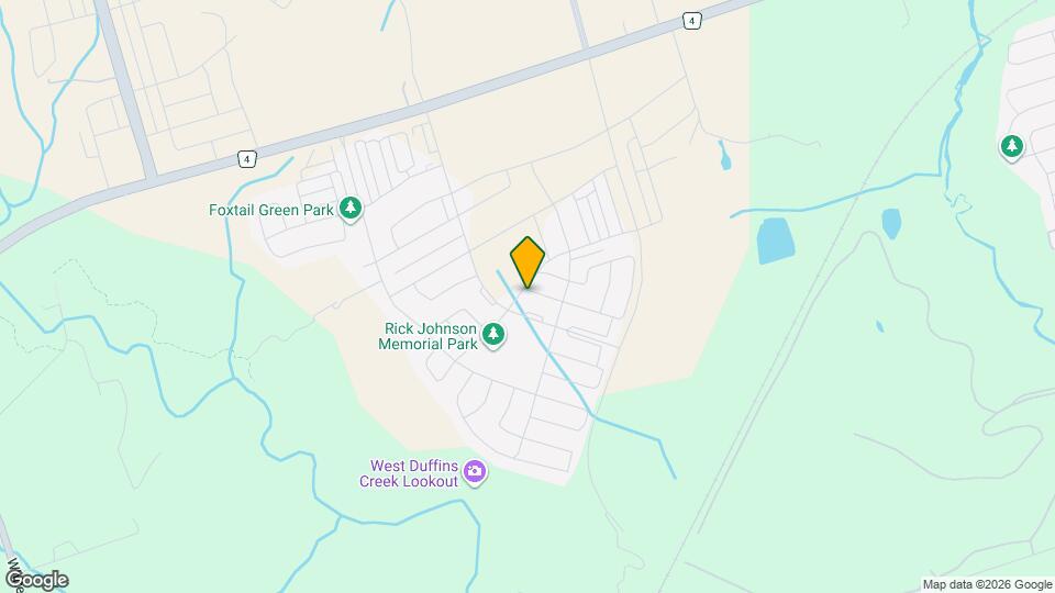 1095 Azalea Ave Map and Location Details